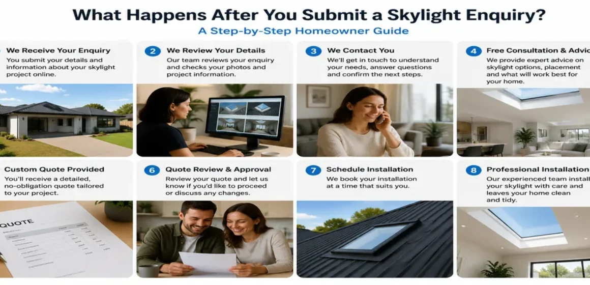 What happens after you submit a skylight enquiry A step-by-step homeowner guide