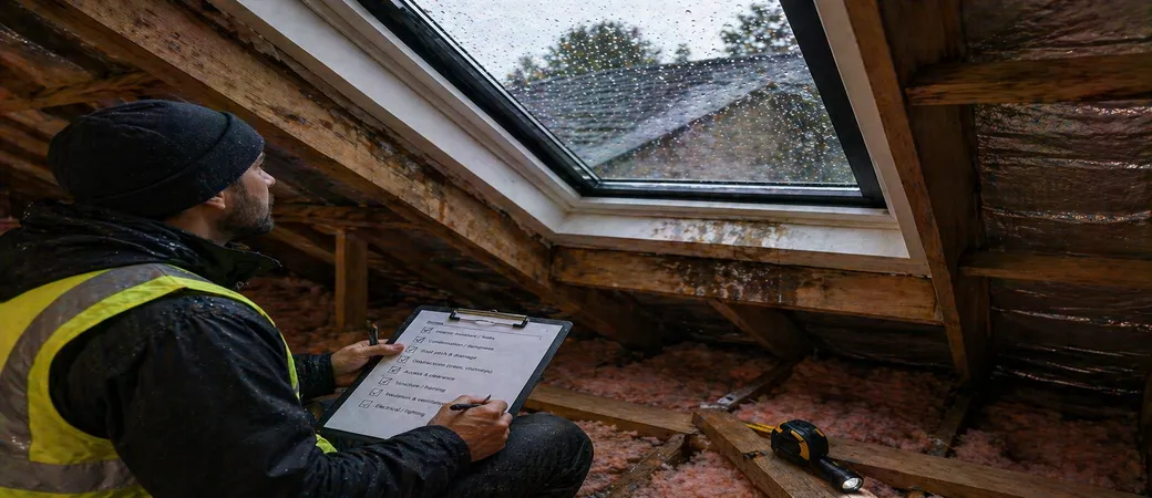 What installers look for during a wet-season skylight site visit