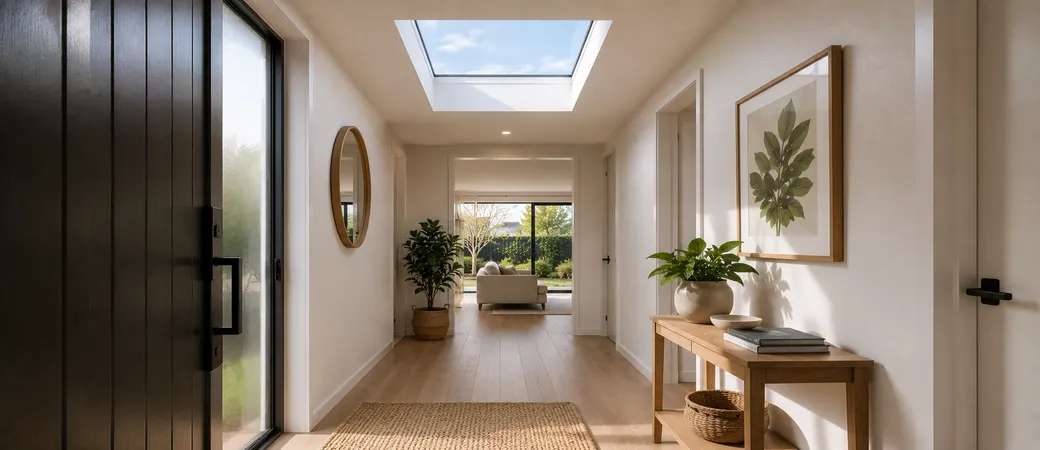 Entryway Skylights in Hamilton and Cambridge Homes Making the First Space Feel Brighter