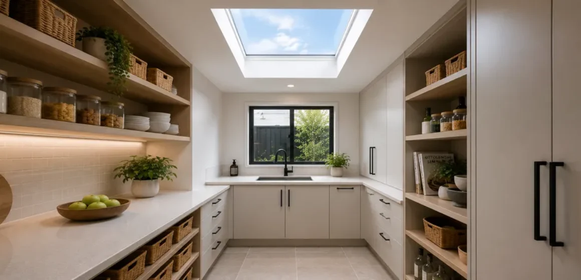 Pantry and Scullery Skylights in Matamata Homes When Kitchen Support Spaces Need Light