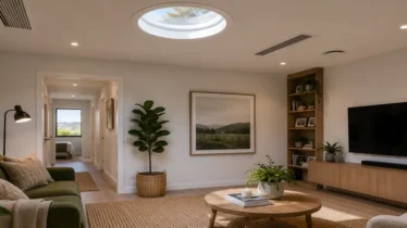 Planning a Skylight Around Ducted Heating, Wiring and Ceiling Services